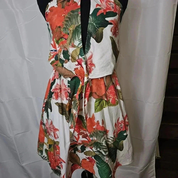 NWT Gianni Bini Charlotte mini floral print dress‎ - Picture 6 of 12